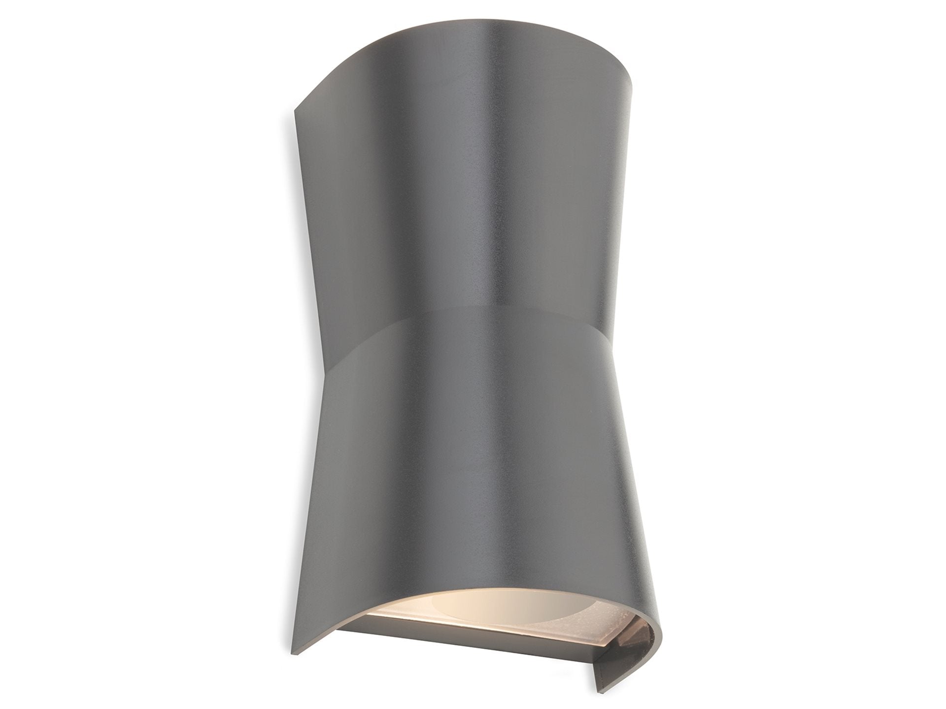 Duke 1/2lt Resin Wall light- Graphite Finish