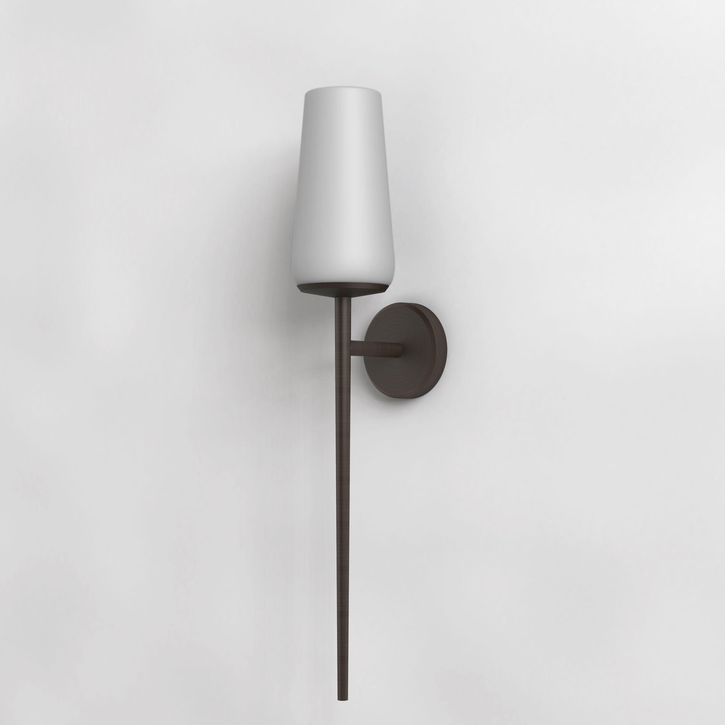 Beauville Bathroom Wall Light- Polished Chrome/ Bronze