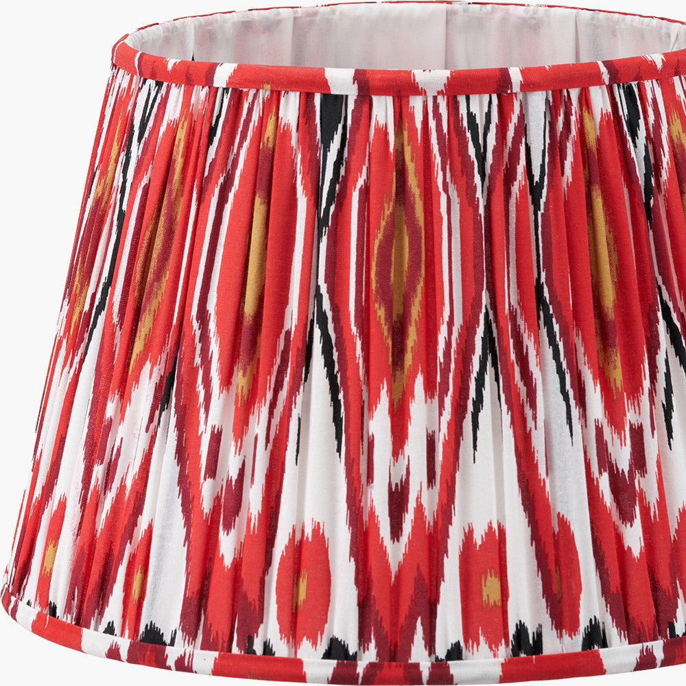 Izara Red Ikat Shade - Various Sizes