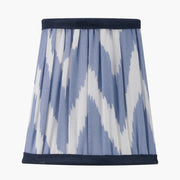 Kamilah 14cm Chevron Tall Lampshade - Red/Blue