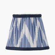 Kamilah Red/Blue Chevron Patterned Lampshade - Various Sizes