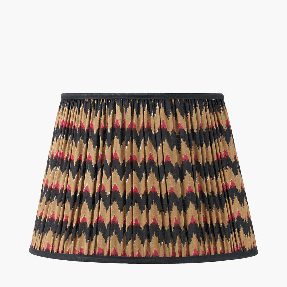 Athira Chevron Mushroom Pleat Lamp Shade - Various Sizes