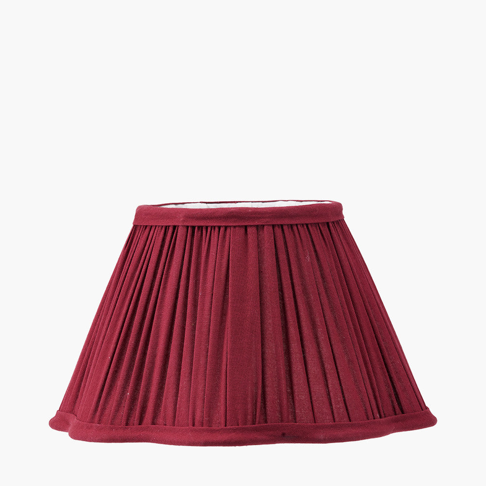 Malia Lamp Shade - Mulberry/Olive Green