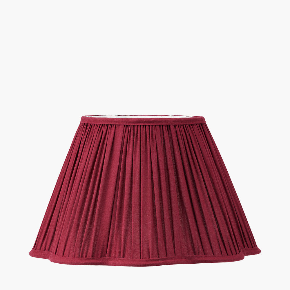 Malia Lamp Shade - Mulberry/Olive Green