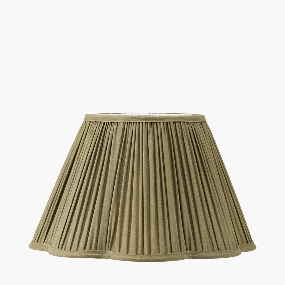 Malia Lamp Shade - Mulberry/Olive Green