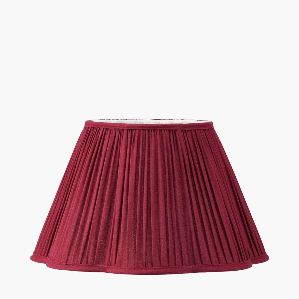 Malia Lamp Shade - Mulberry/Olive Green