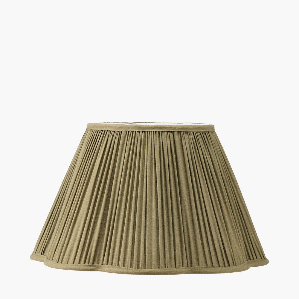 Malia Lamp Shade - Mulberry/Olive Green