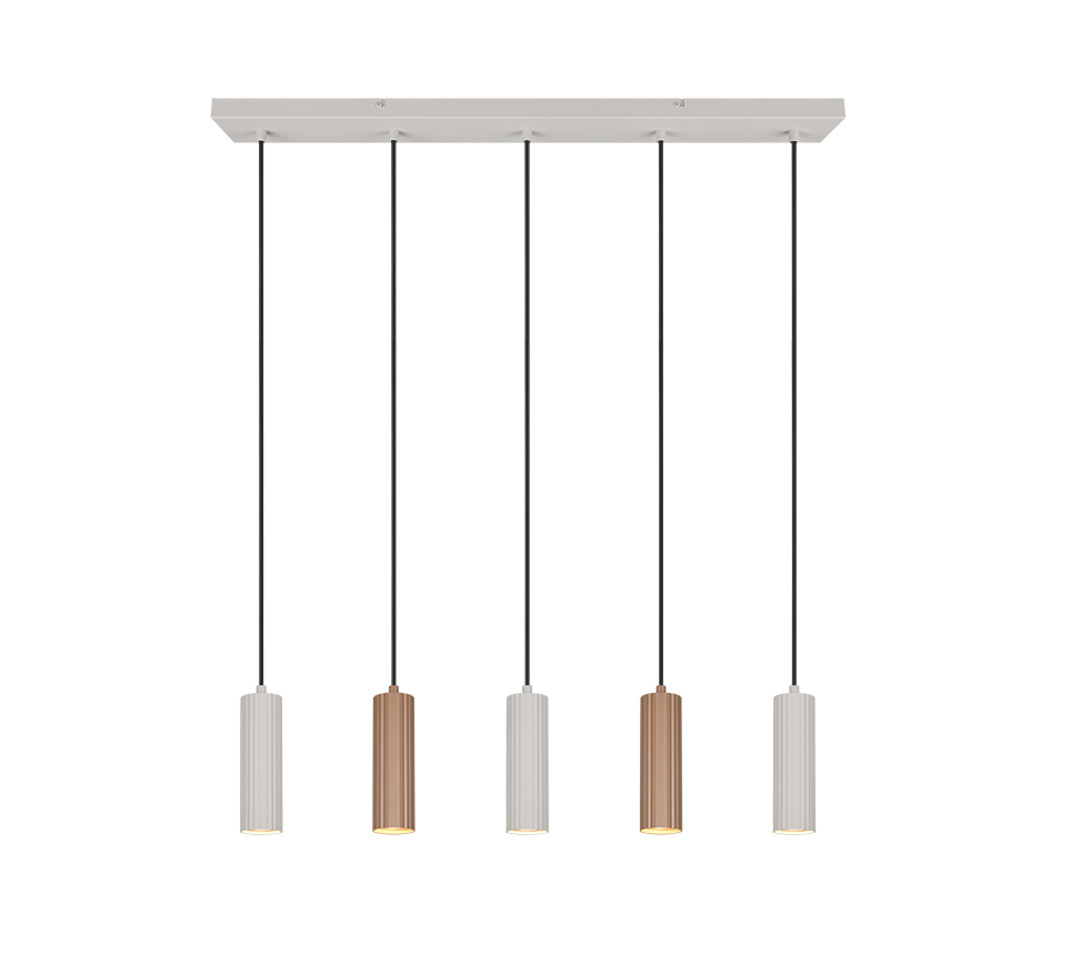 Soka 5 Lt Pendant- Various Colors