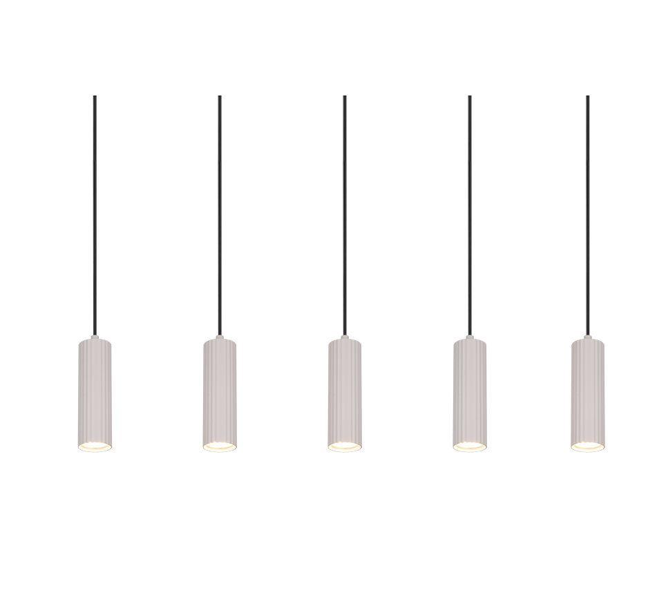 Soka 5 Lt Pendant- Various Colors