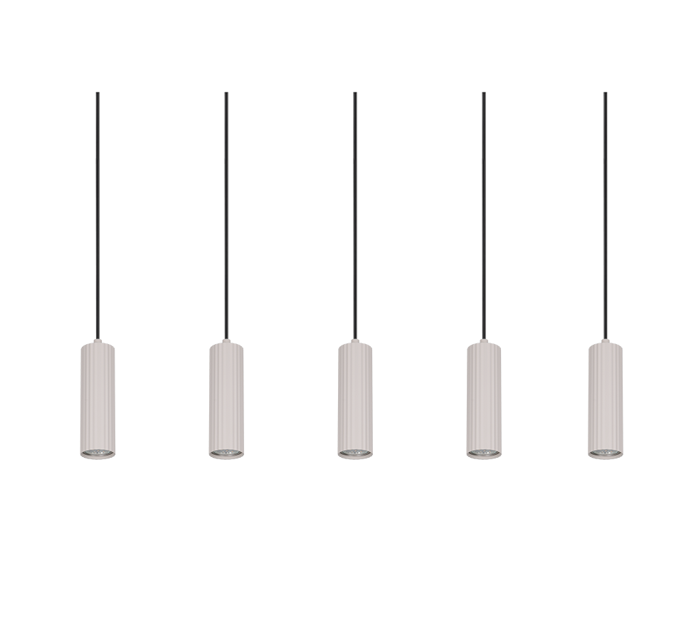 Soka 5 Lt Pendant- Various Colors
