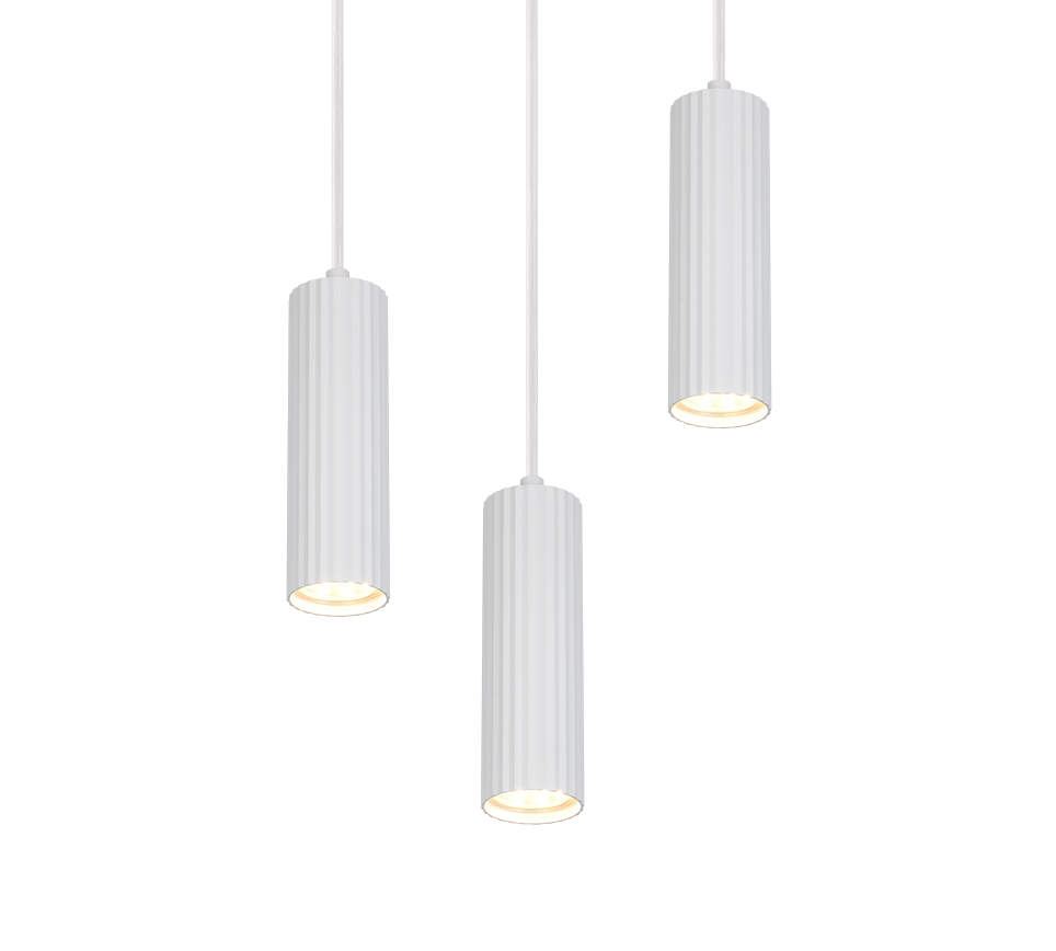 Soka 3 Lt Pendant- Various Finishes