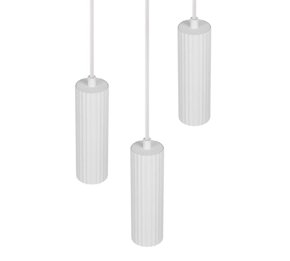 Soka 3 Lt Pendant- Various Finishes