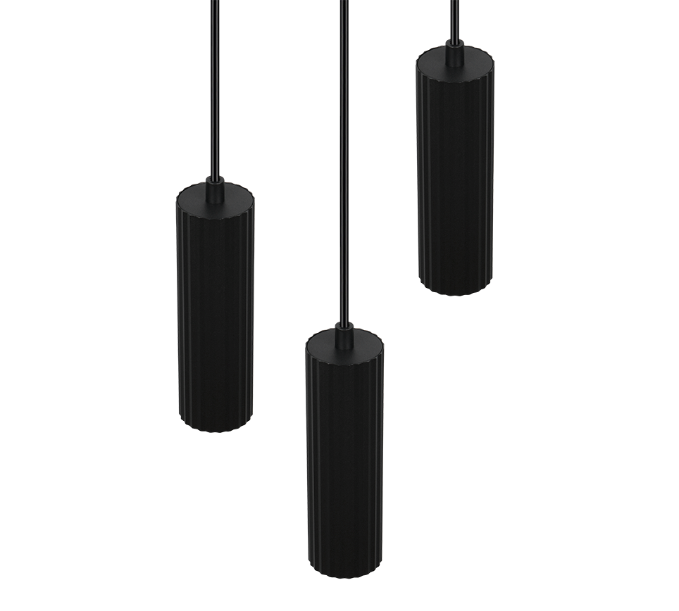 Soka 3 Lt Pendant- Various Finishes