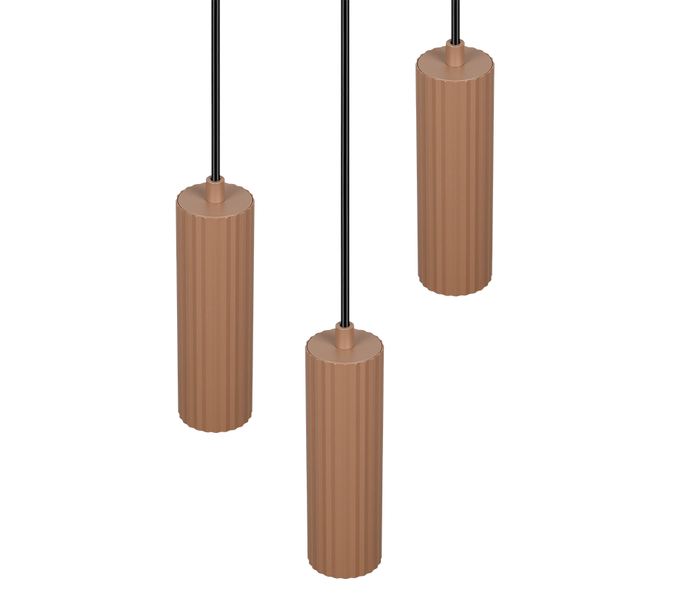 Soka 3 Lt Pendant- Various Finishes