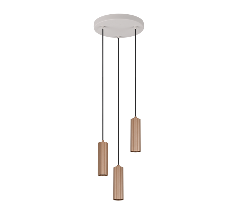Soka 3 Lt Pendant- Various Finishes
