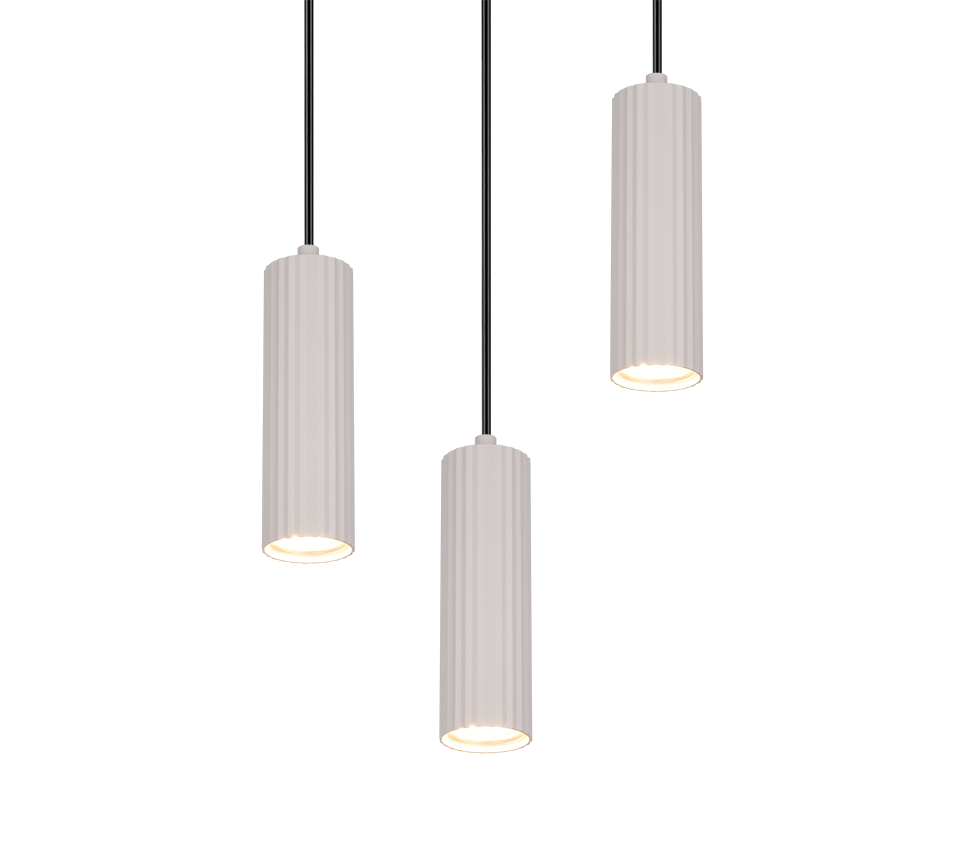 Soka 3 Lt Pendant- Various Finishes