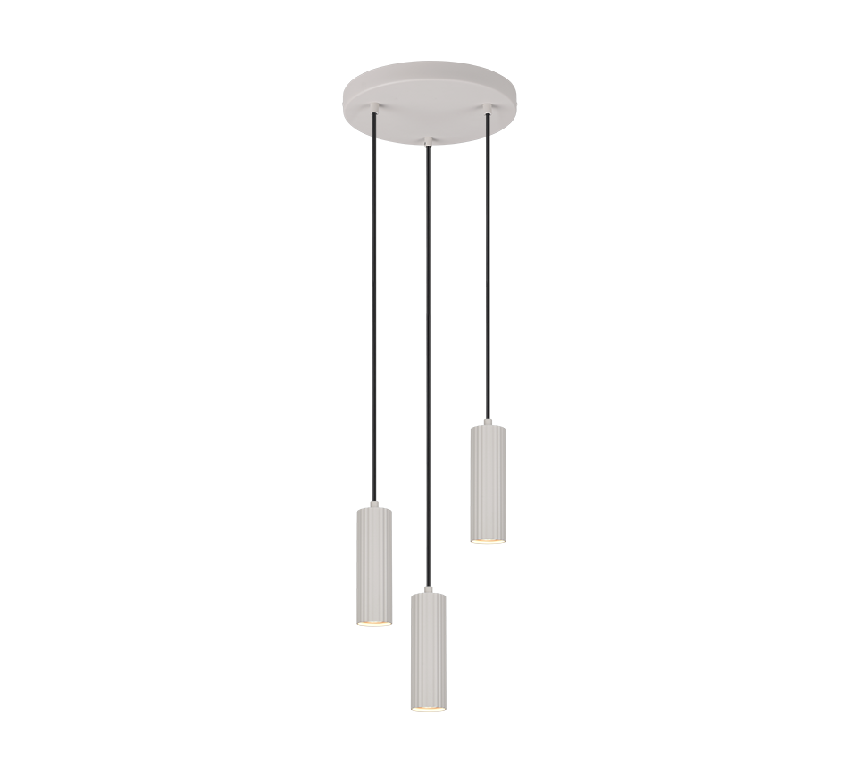 Soka 3 Lt Pendant- Various Finishes