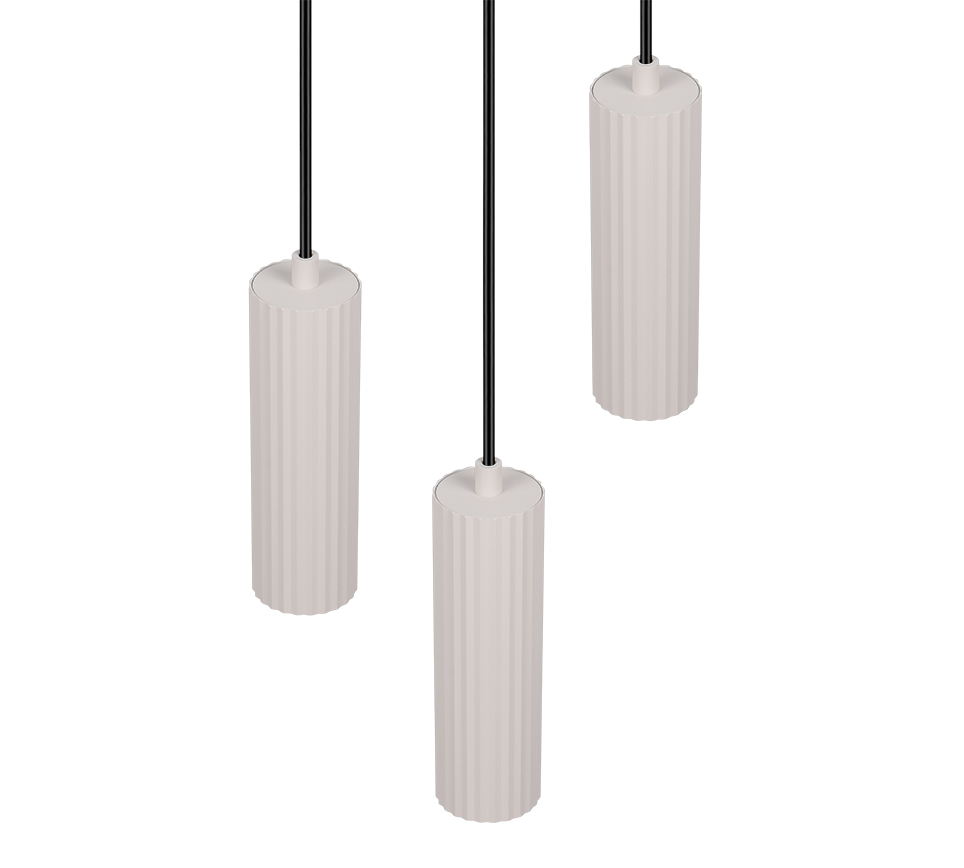 Soka 3 Lt Pendant- Various Finishes