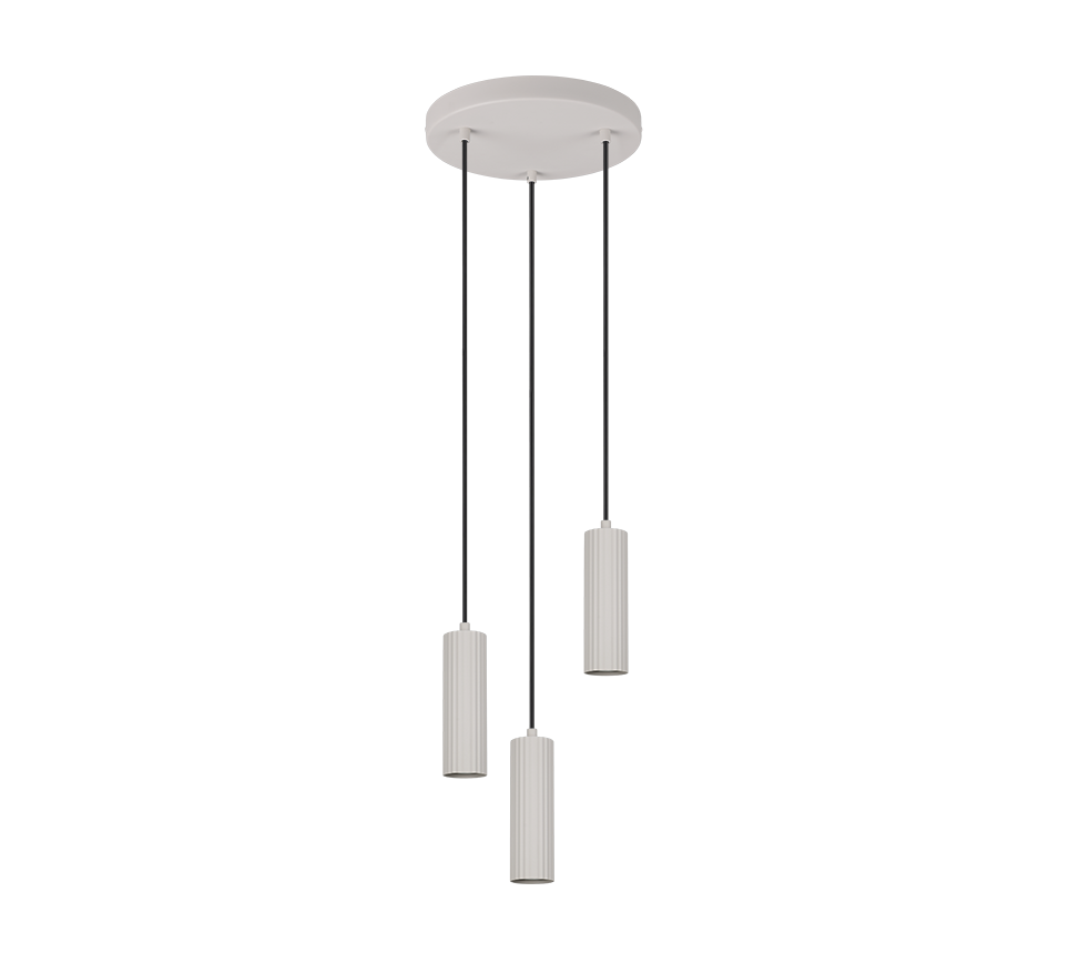 Soka 3 Lt Pendant- Various Finishes