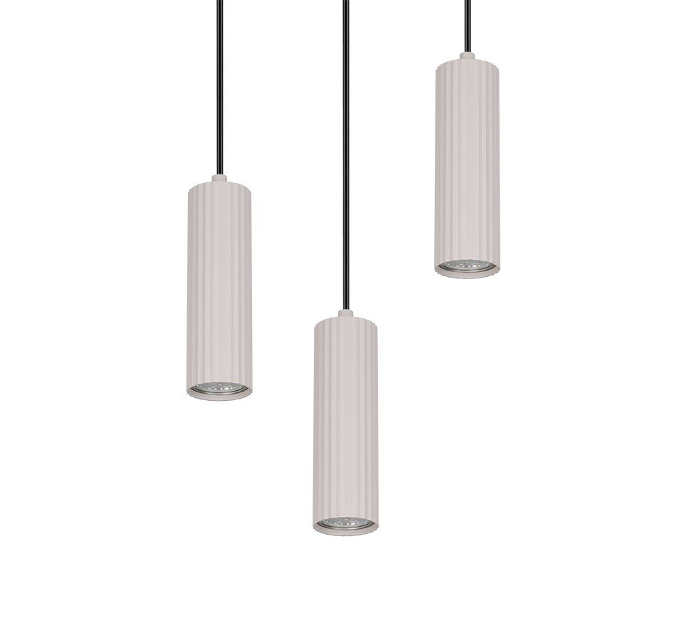 Soka 3 Lt Pendant- Various Finishes