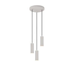 Soka 3 Lt Pendant- Various Finishes