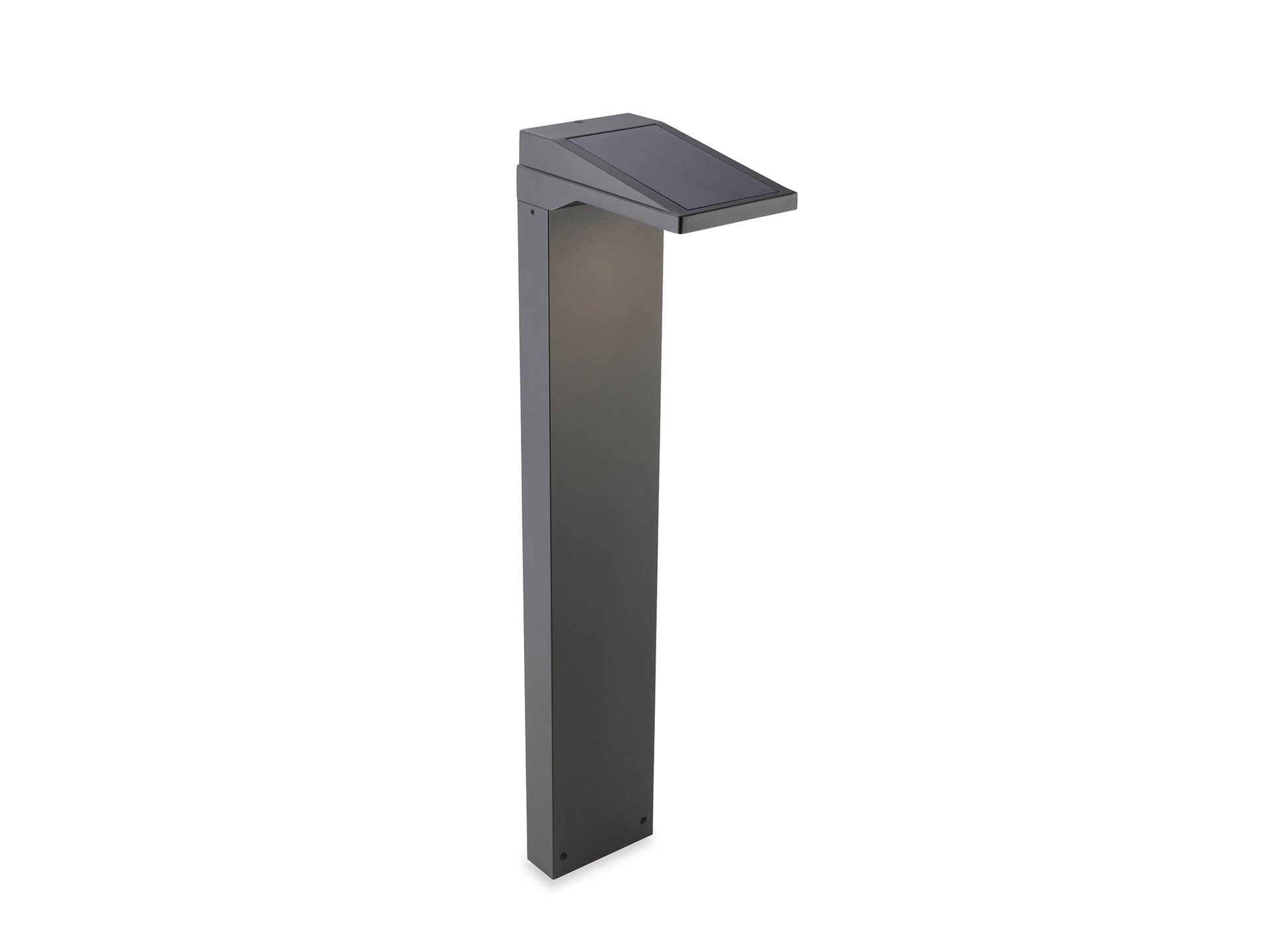 Cyrus LED Solar Post with PIR- Graphite