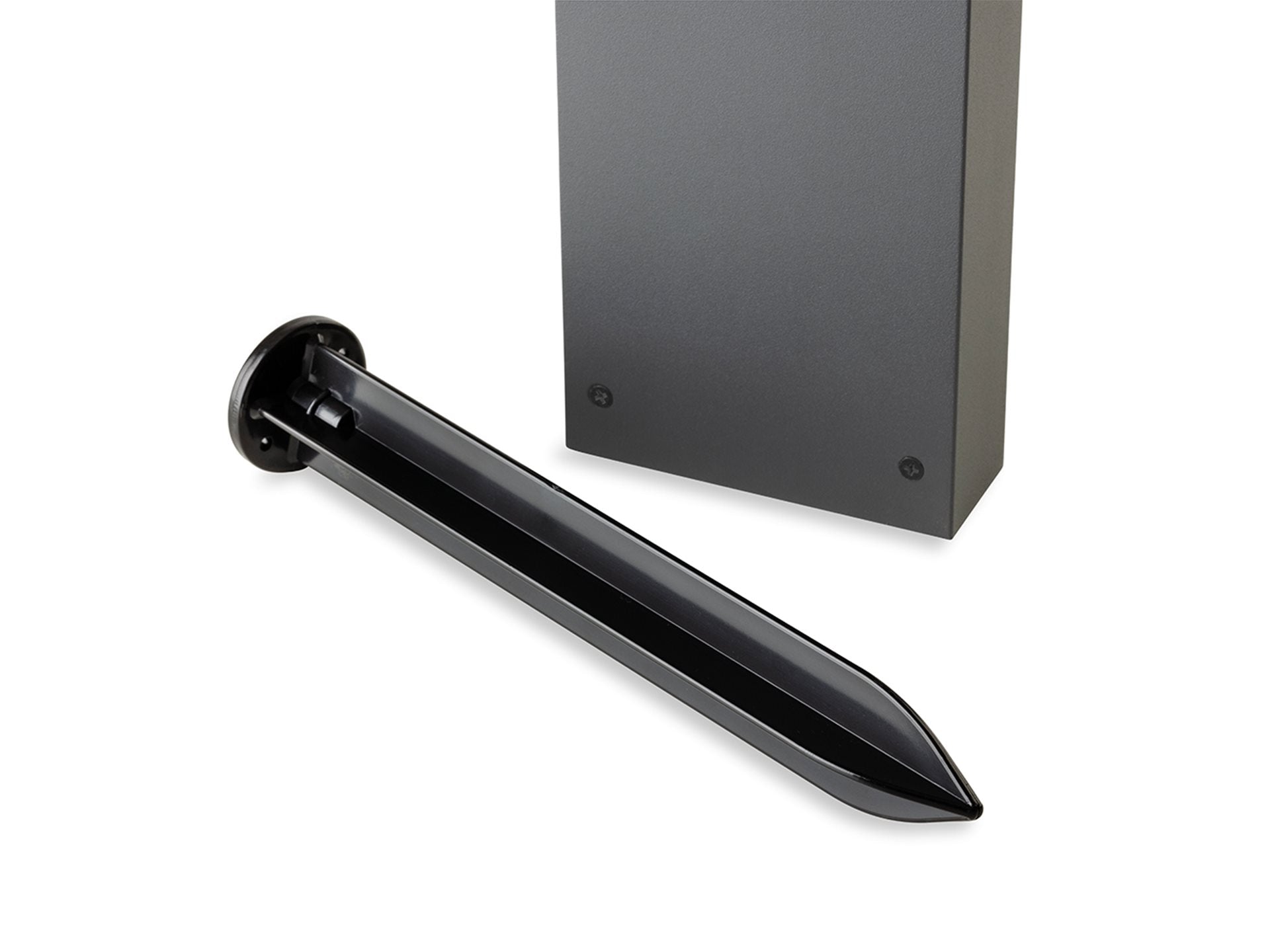 Cyrus LED Solar Post with PIR- Graphite