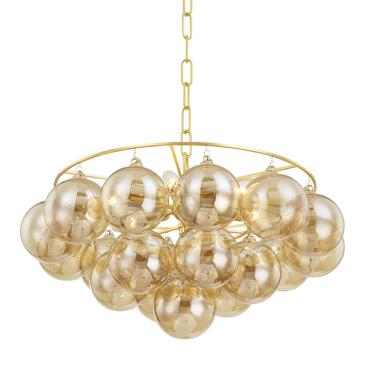 Mimi 6/9Lt Chandelier - Aged Brass