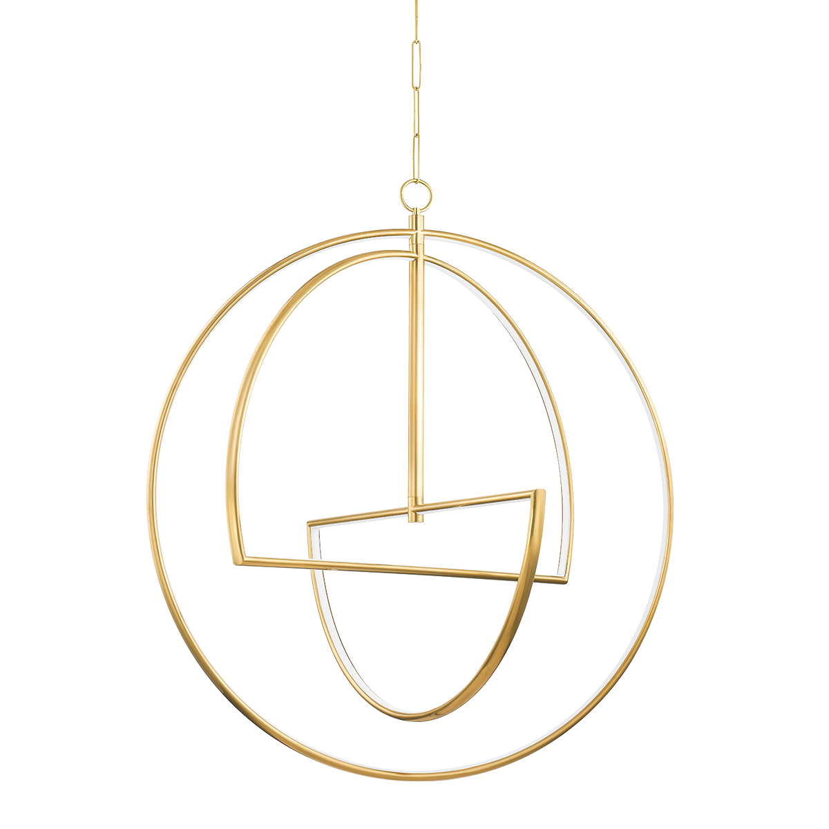 Welland LED Ceiling Light - Aged Brass