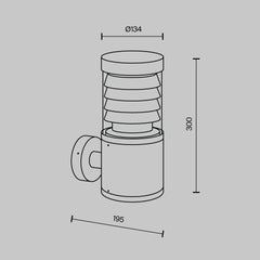 Spir IP54 Wall Light