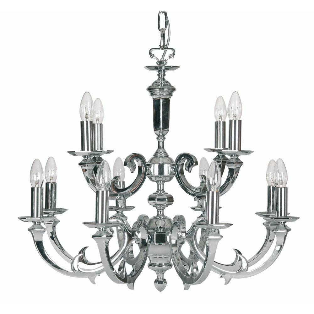 Dorcherster 3/6/12 Ceiling Light- Chrome Finish
