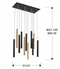 Varas Kitchen Light Dimmable- Various Finishes