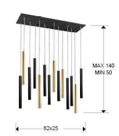 Varas Kitchen Light Dimmable- Various Finishes
