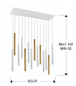 Varas Kitchen Light Dimmable- Various Finishes