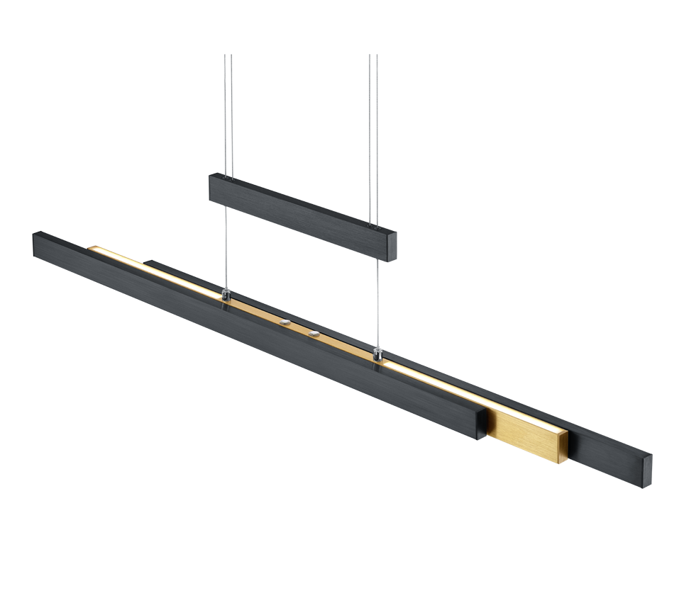 Trajan Extendable LED Linear Pendant - Various Colours