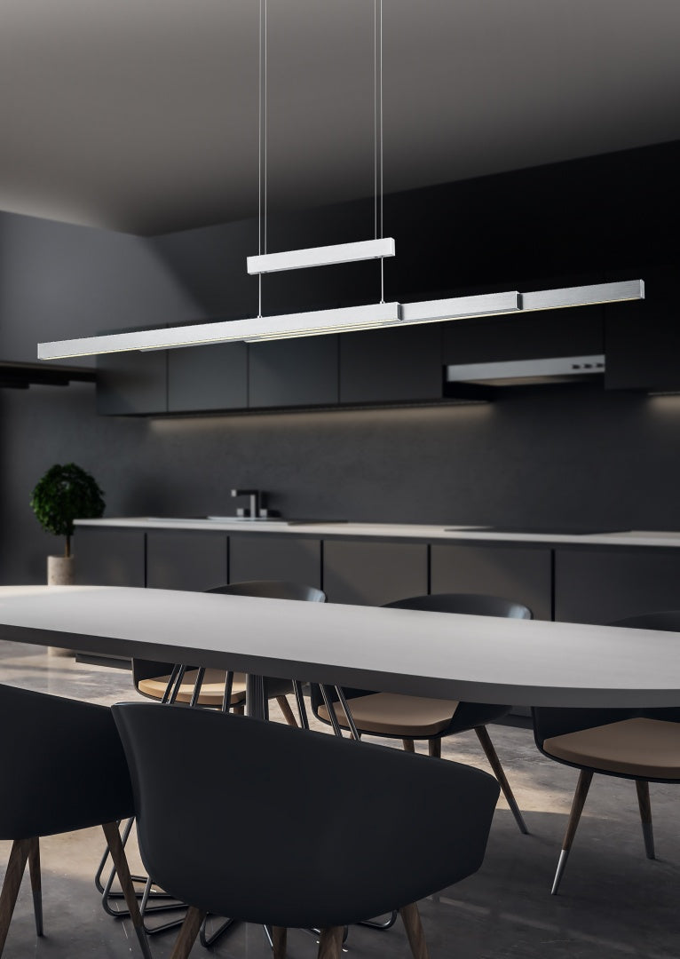 Trajan Extendable LED Linear Pendant - Various Colours