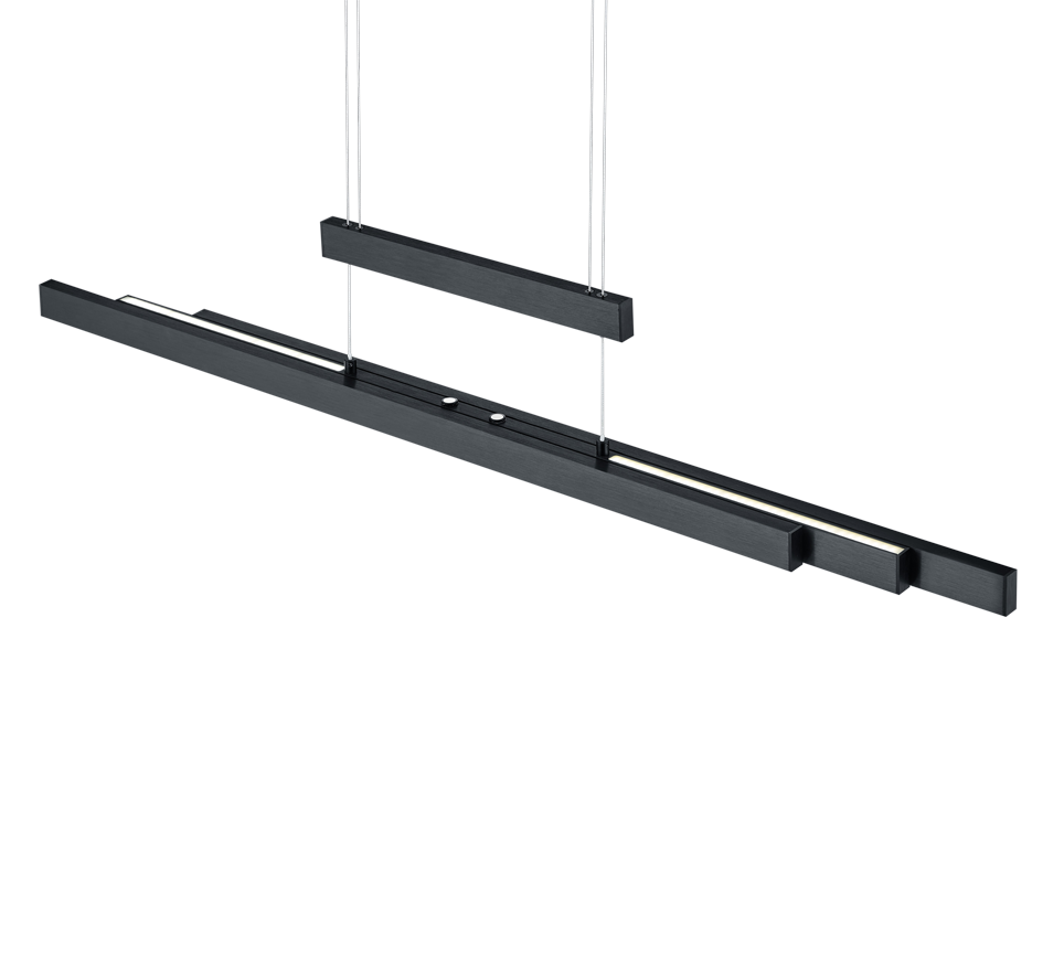 Trajan Extendable LED Linear Pendant - Various Colours