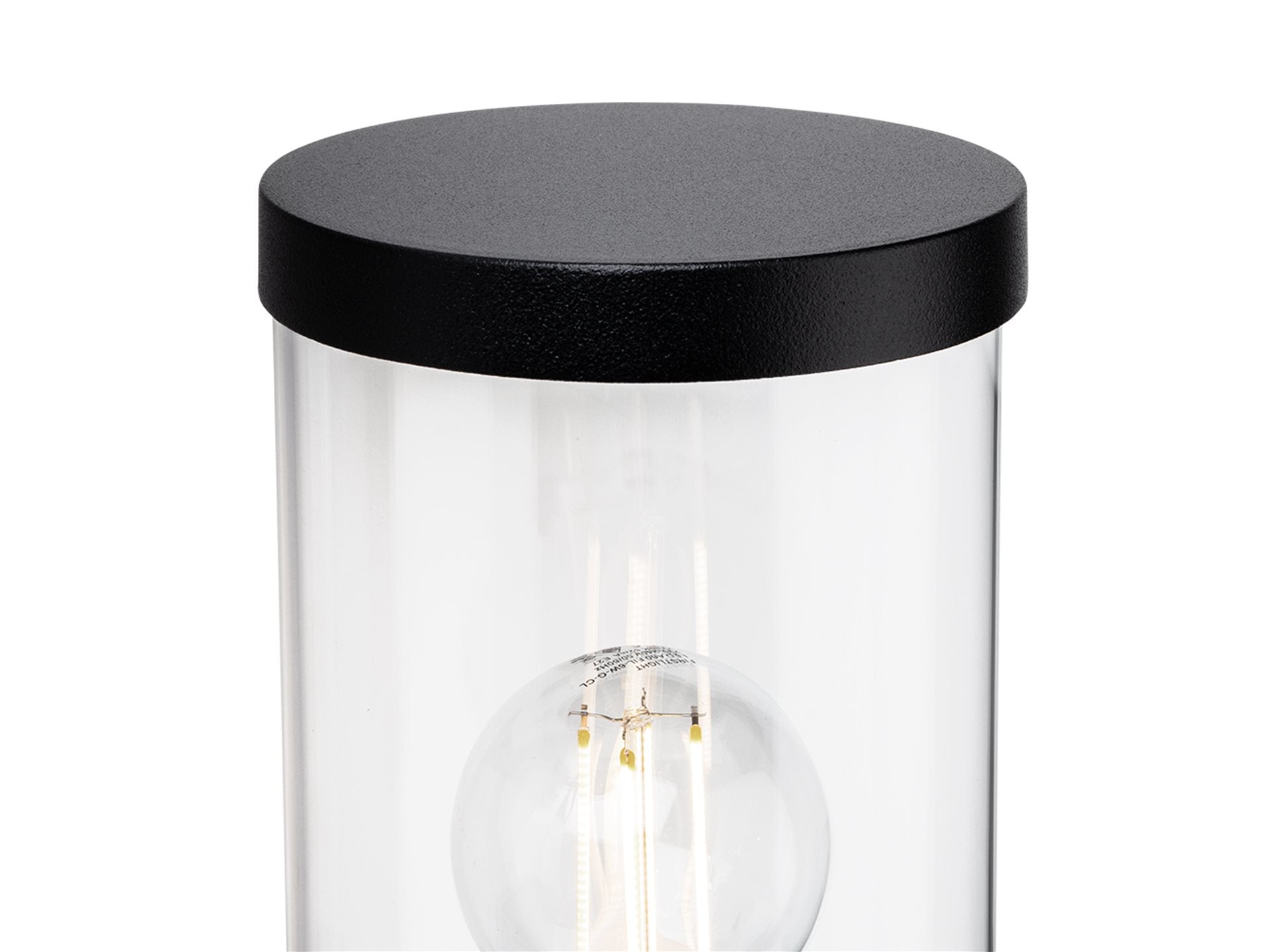 Lucas Wall Light with PIR- Black