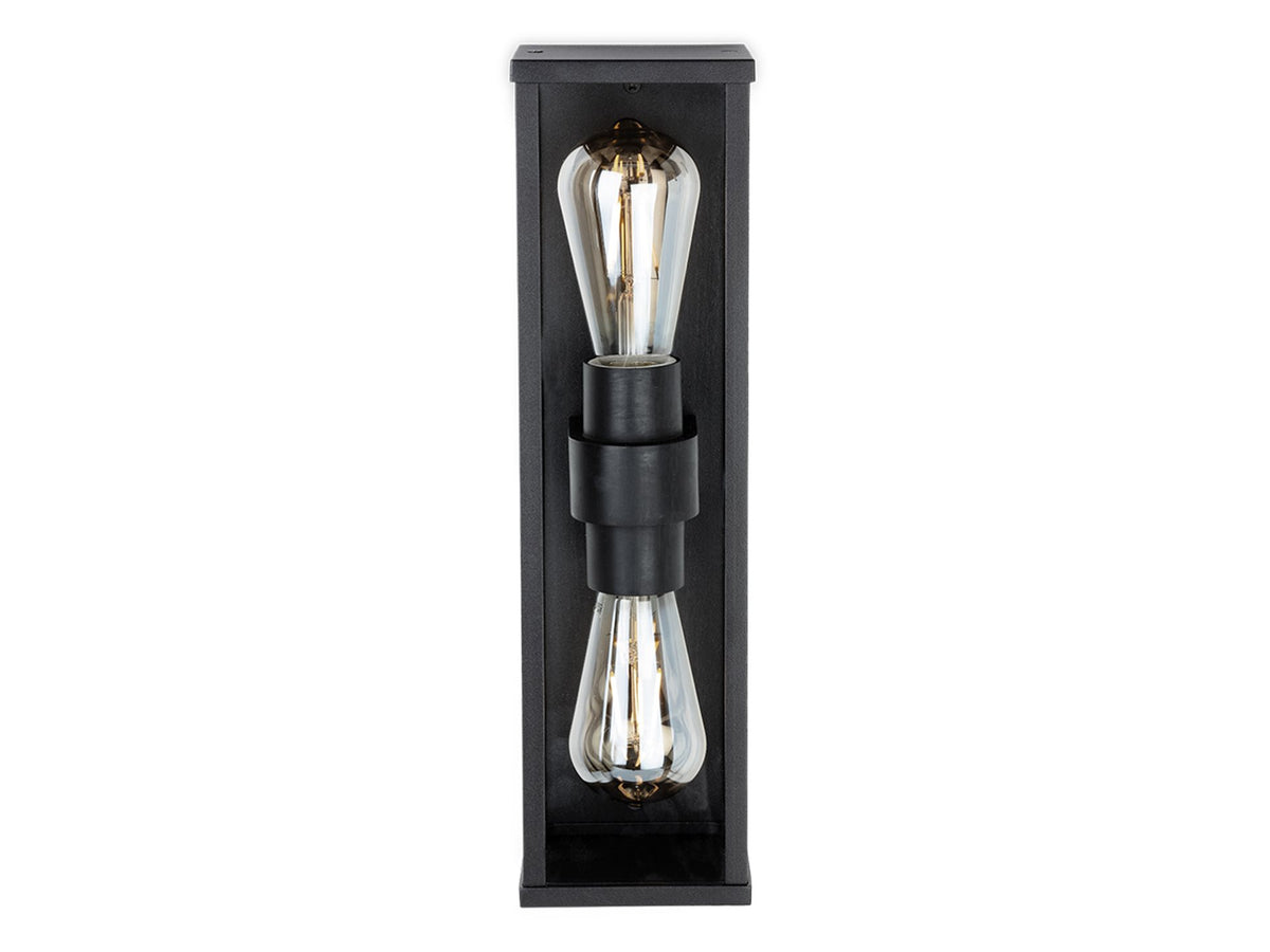 Dakota 2lt Wall Light- Black