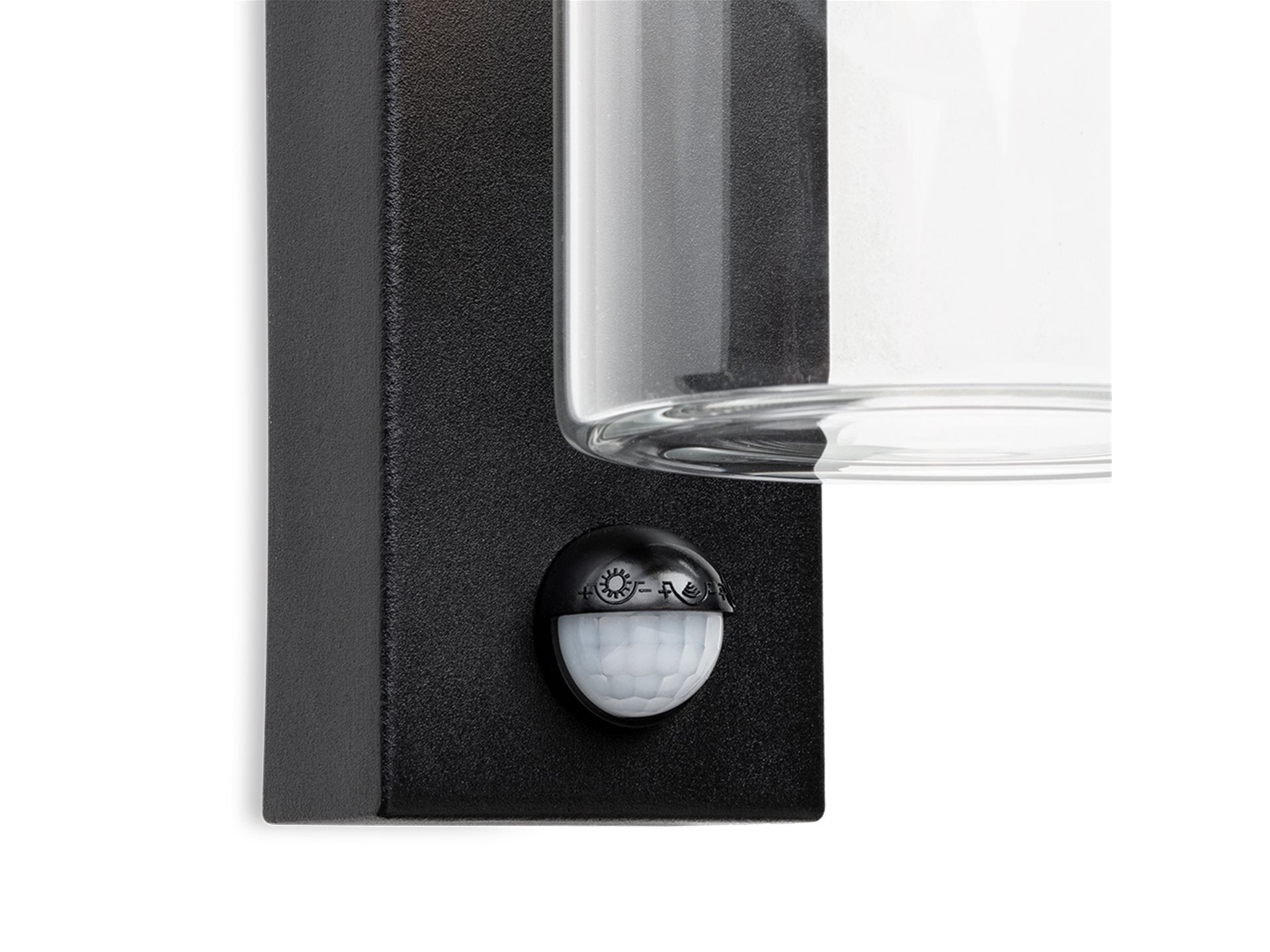 Zara Wall Light with PIR- Black