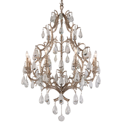 Amadeus 6/8Lt Crystal Chandelier - Vienna Bronze