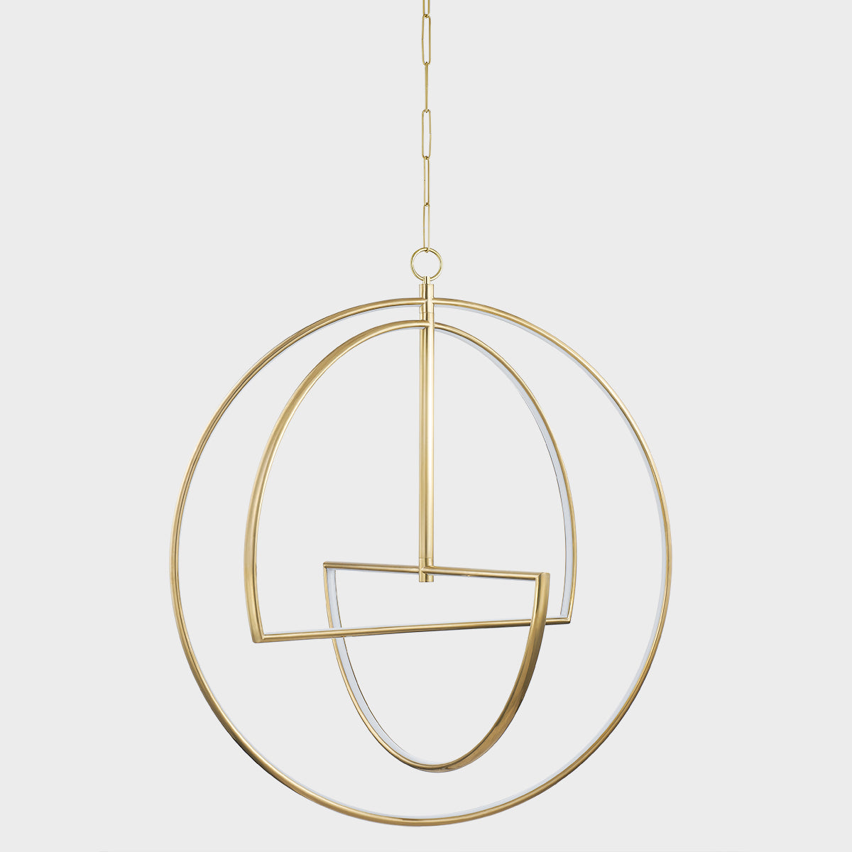 Welland LED Ceiling Light - Aged Brass