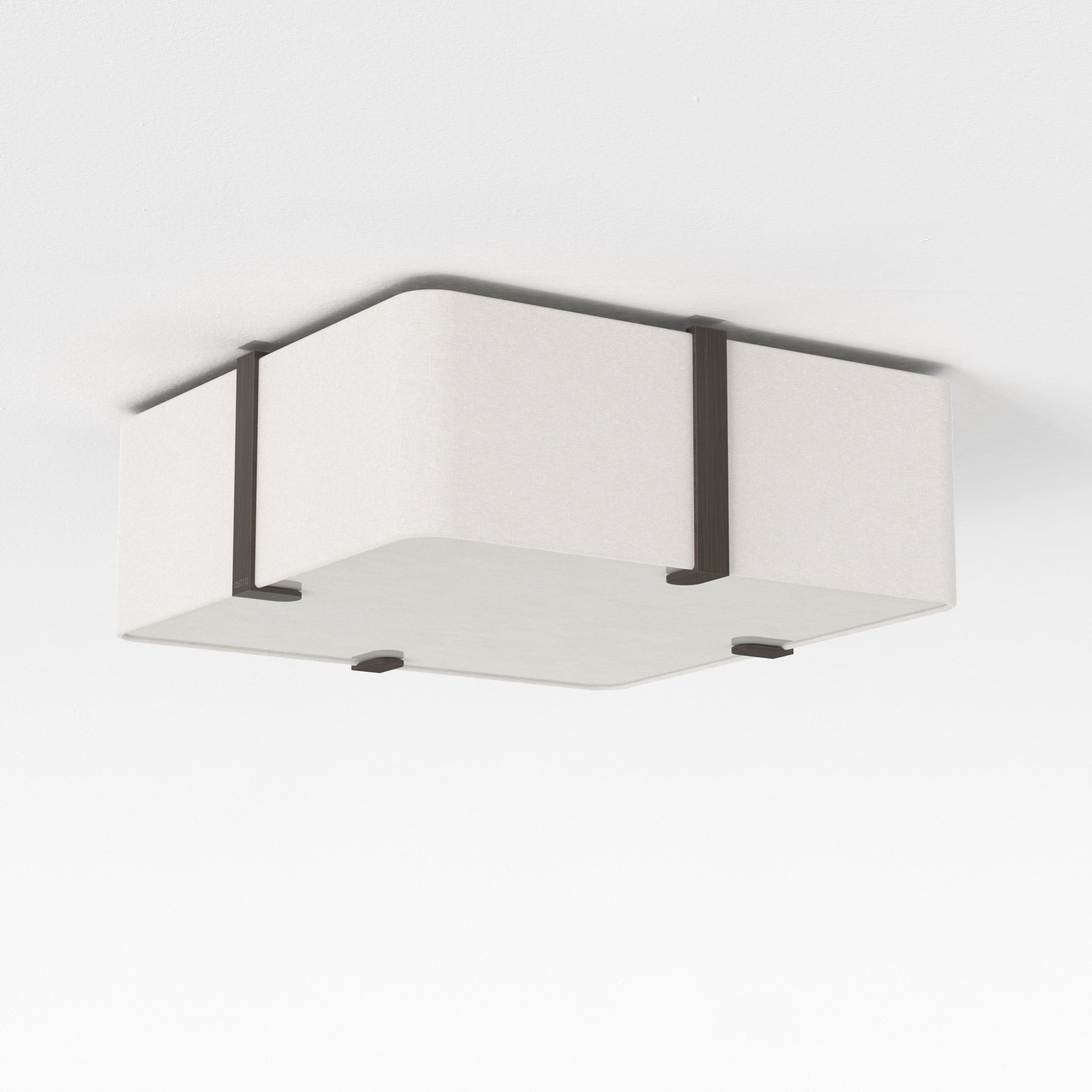 Elba Square 350/500 Shade- White/ Putty Finishes