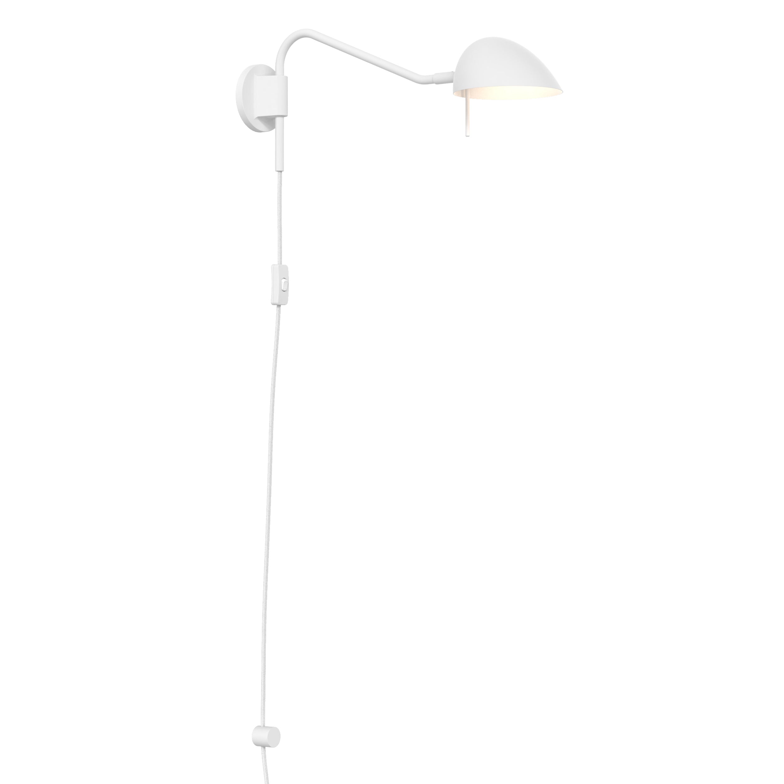Serge Plug-In Task Light - White/Black