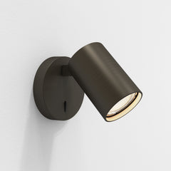 Ascoli Single Switched Reading Light - Various Finishes