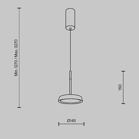 El Tablet Pendant lamp- Various Finishes