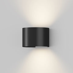 Fulton LED Up/Down Outdoor Wall Light- Black/ White Finishes