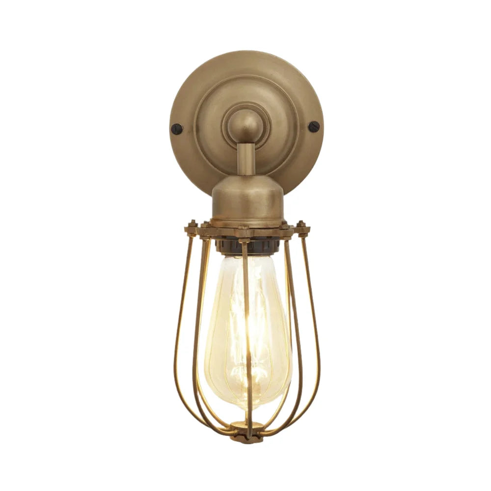 Orlando Wire Cage Wall Light - 4 Inch