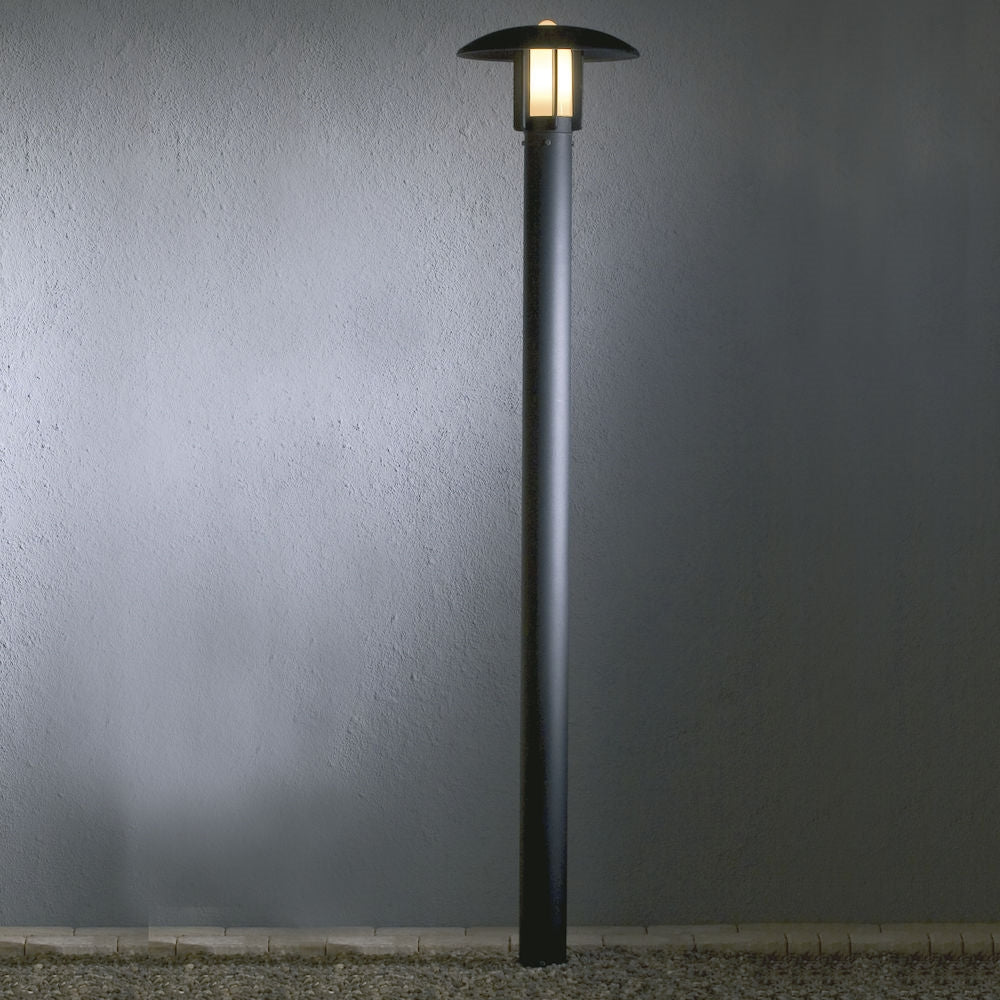 Heimdal Large/Small Post Light E27 IP44 - Various Finishes