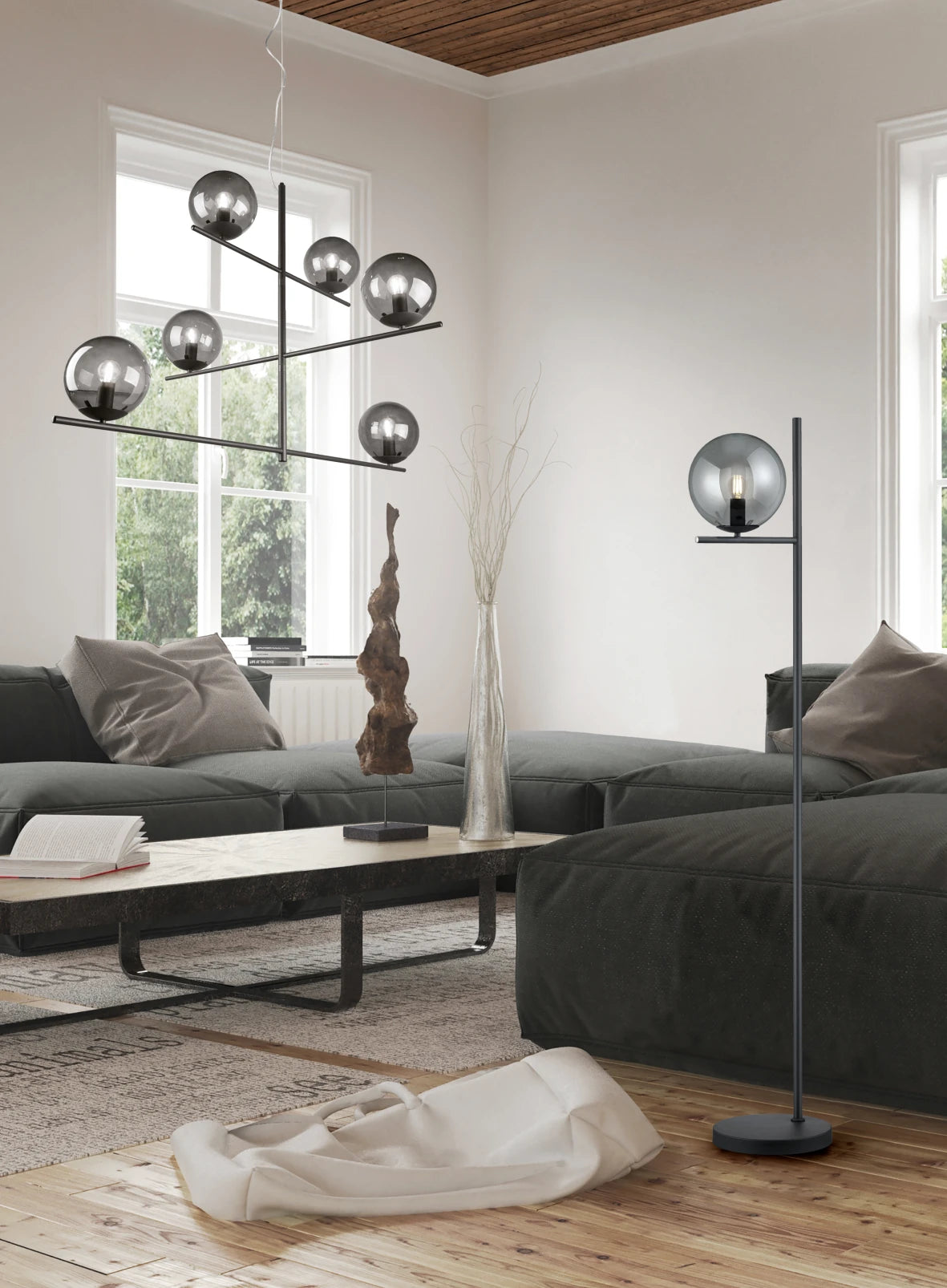 Pure Modern Floor Lamp - Various Colours